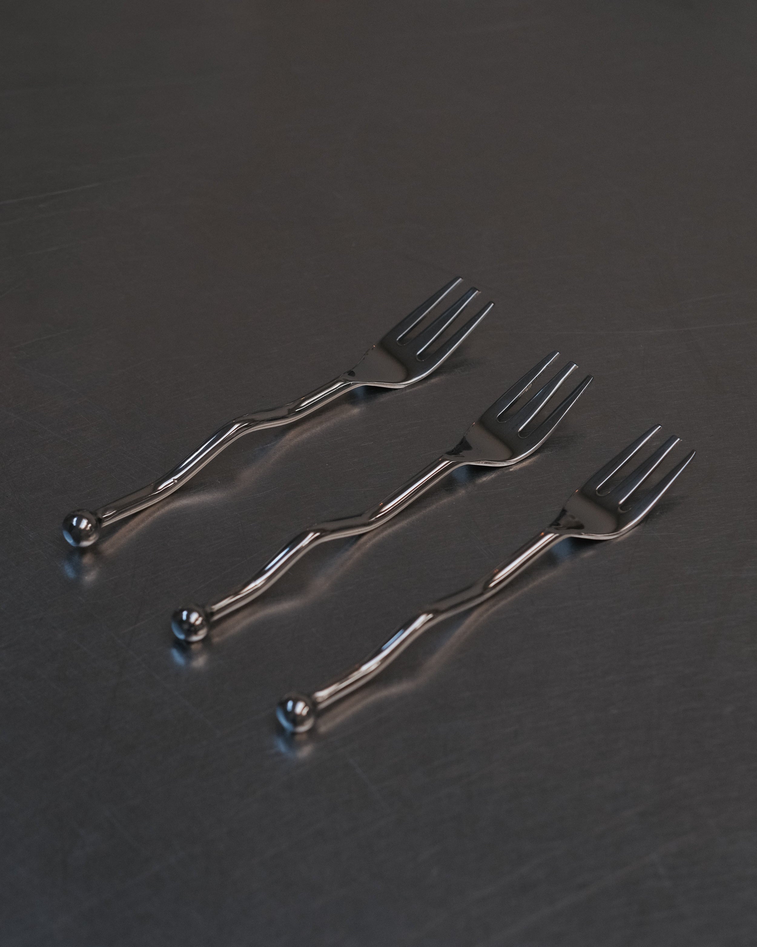 Lune Cake Forks
